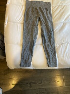 Kids Gray Active Leggings - Comfortable Everyday Bottoms